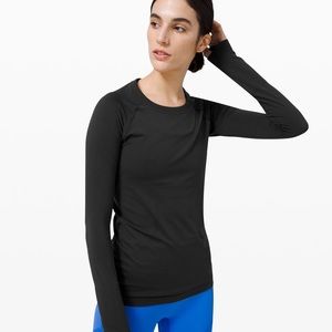 Lululemon Long Sleeve Swiftly Tech 2.0 Black